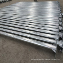 10m Galvanised Octagonal Street Light Pole for Hazakstan